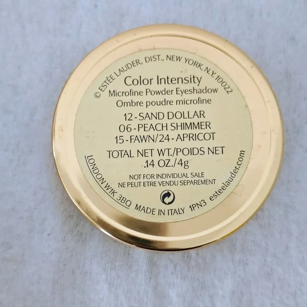 Estee Lauder Color Intensity Microfine Powder Eyeshadow Sand Dollar Peach Quad